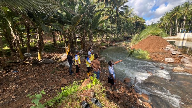 Proses Perbaikan Tanggul Oleh BWS Maluku Utara